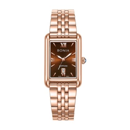 Bonia Elegance BNB10913-2543 Rose Gold Stainless Steel Women Watch